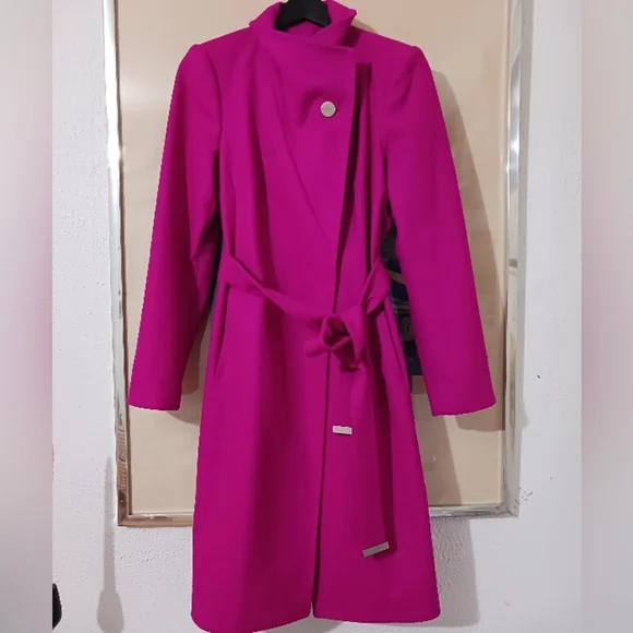 Ted Baker London Sandria/ Nevada fuchsiacoat.